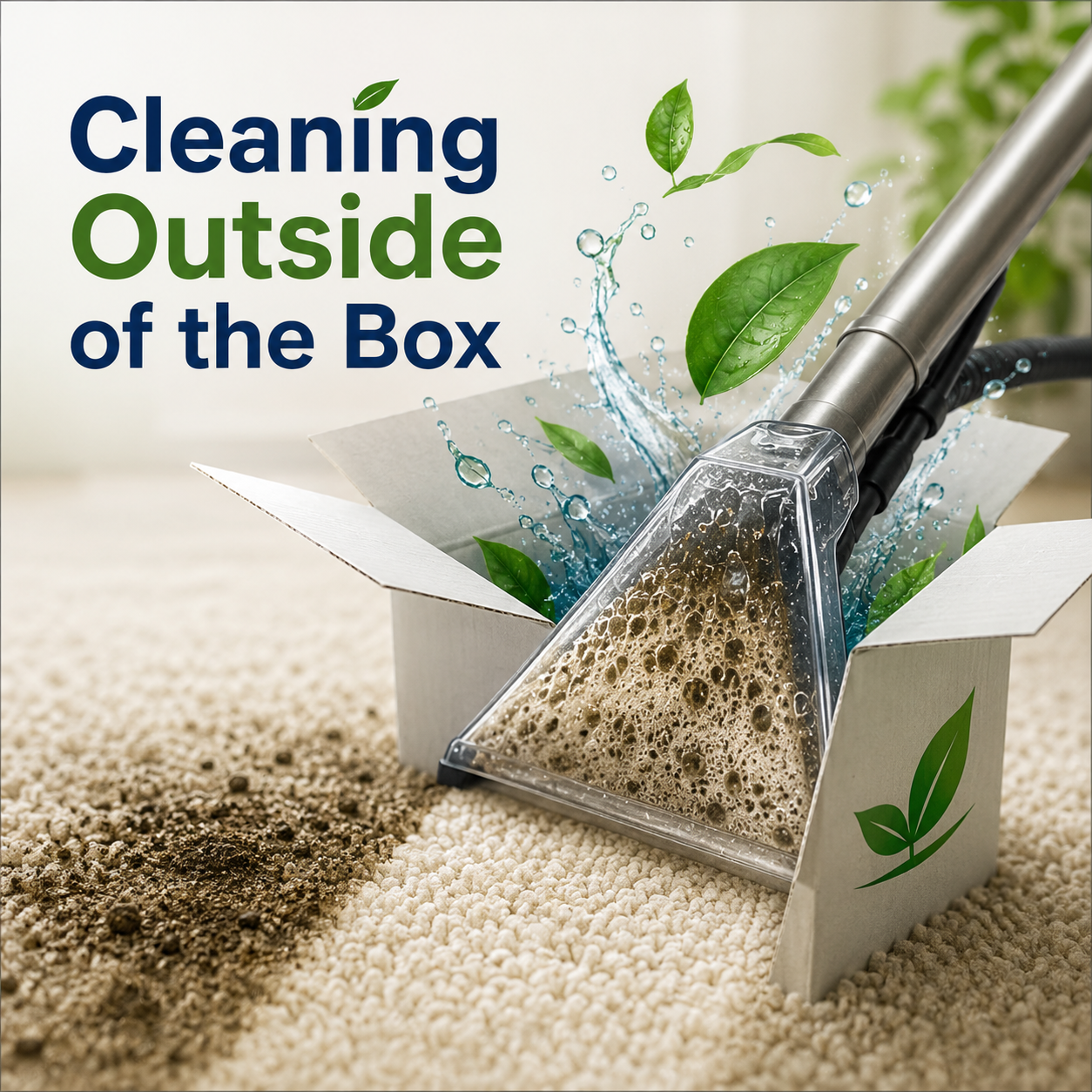 Cleaning Outside of the Box Cleaning outside of the box image.